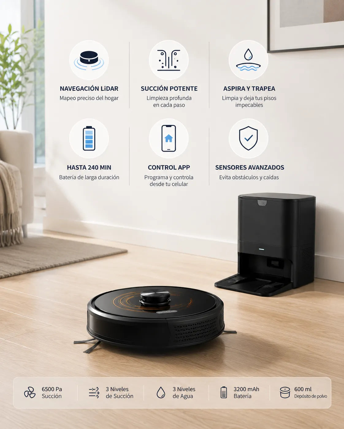 Aspiradora robot