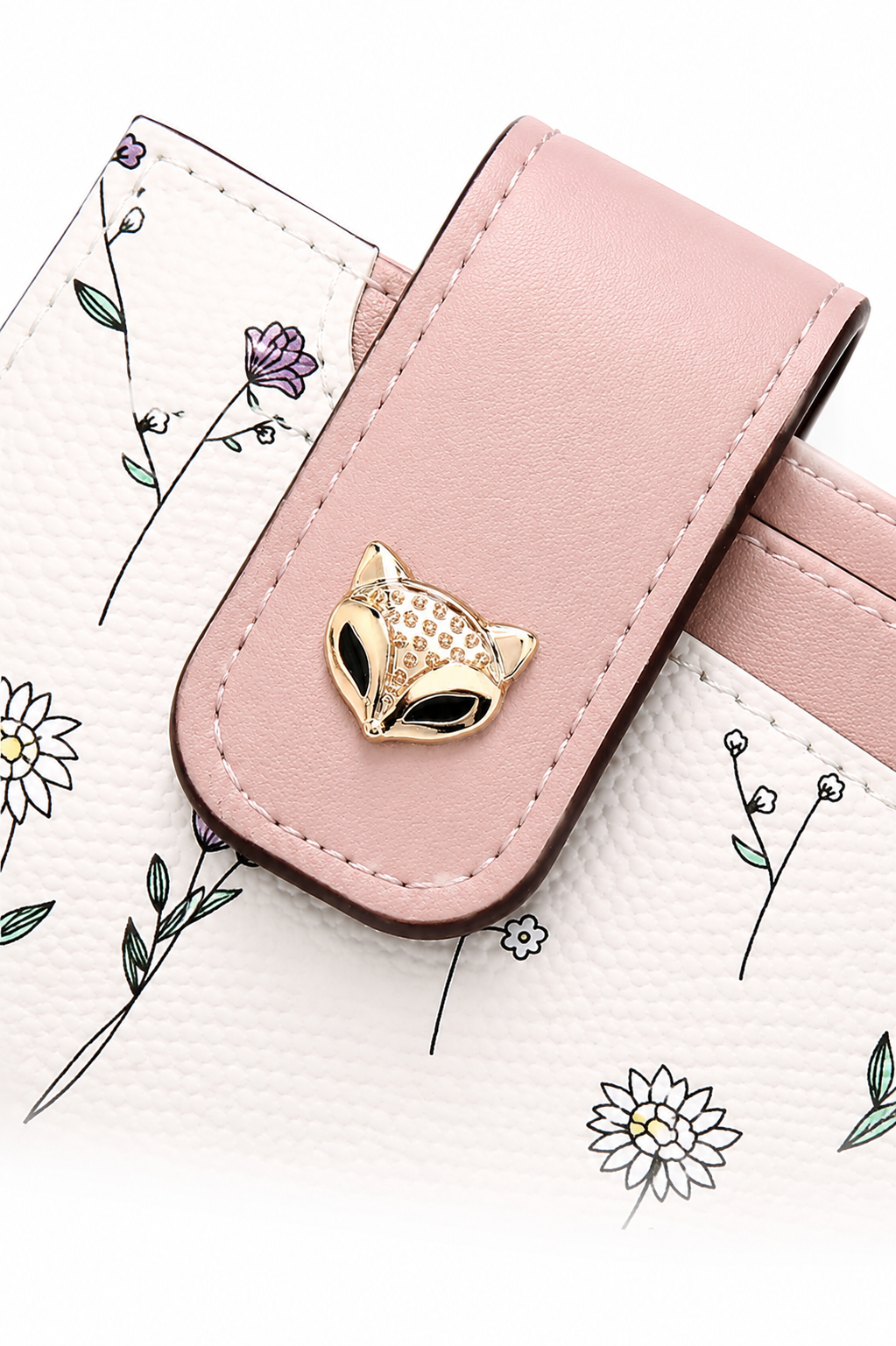 Cartera Compacta Floral