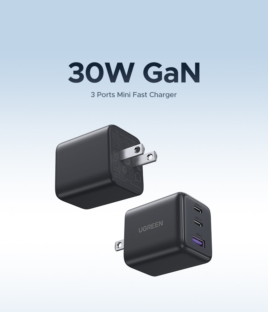 Cargador GaN 30W