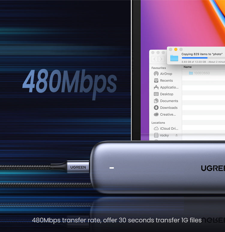 Cable USB-C 100W