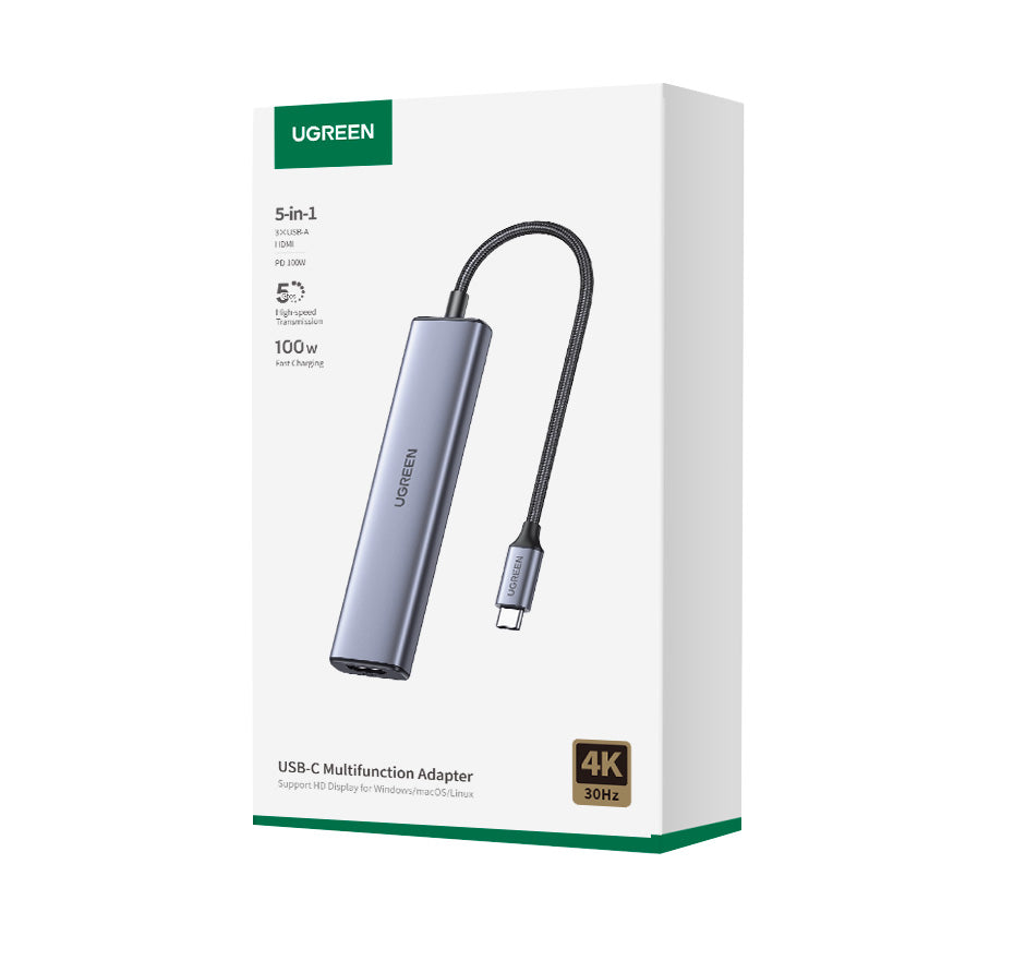 Hub USB-C 5 en 1