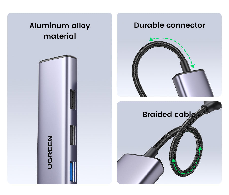 Hub USB-C 5 en 1