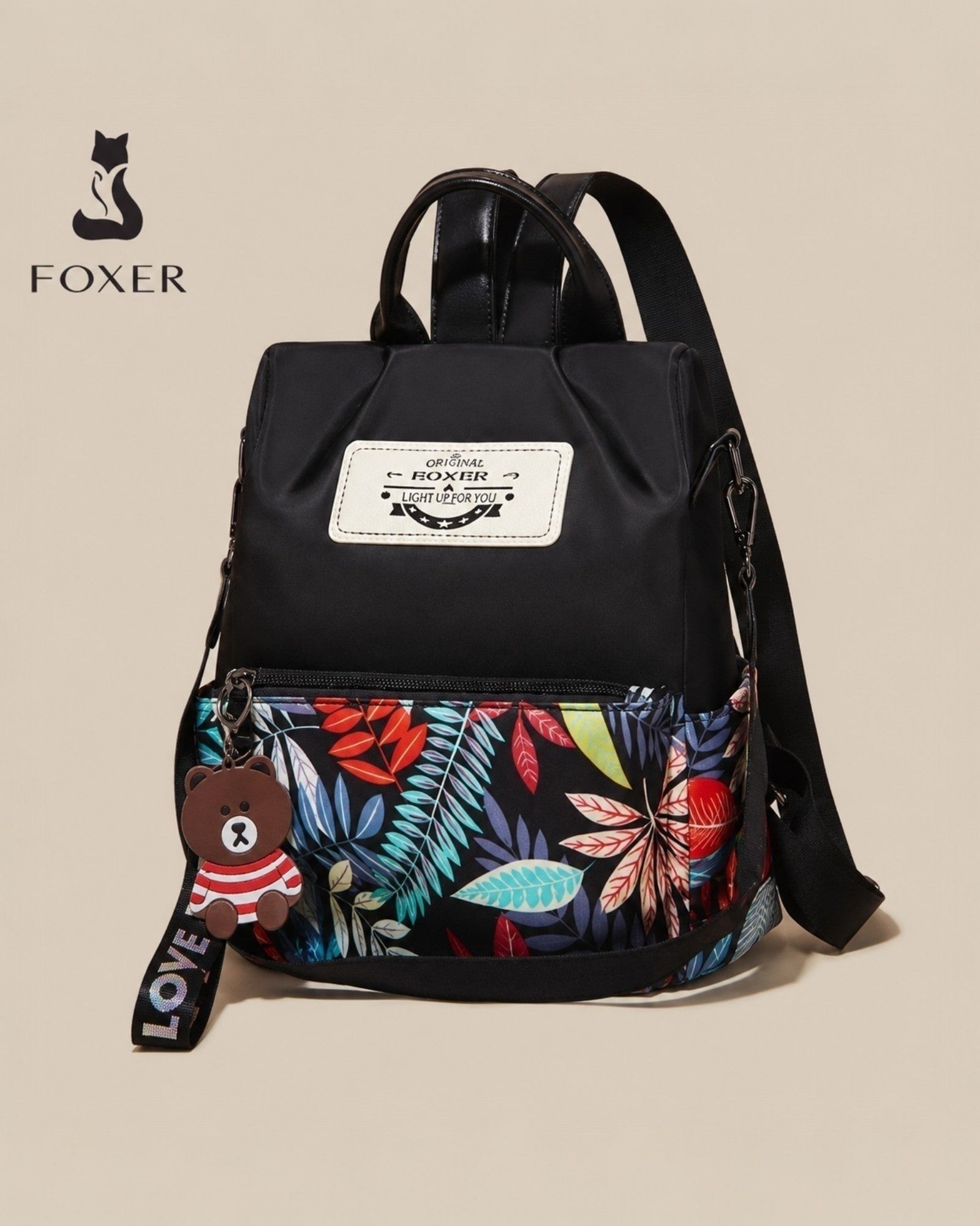Mochila Urbana Floral