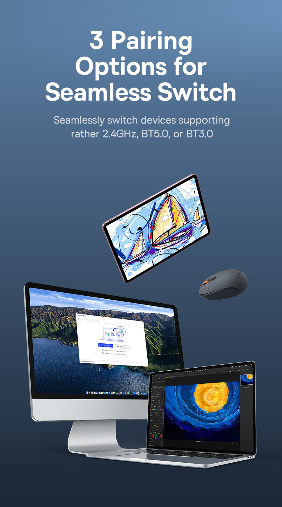 Mouse Dual Wireless